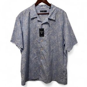 Daniel Cremieux Blue Patterned Shirt